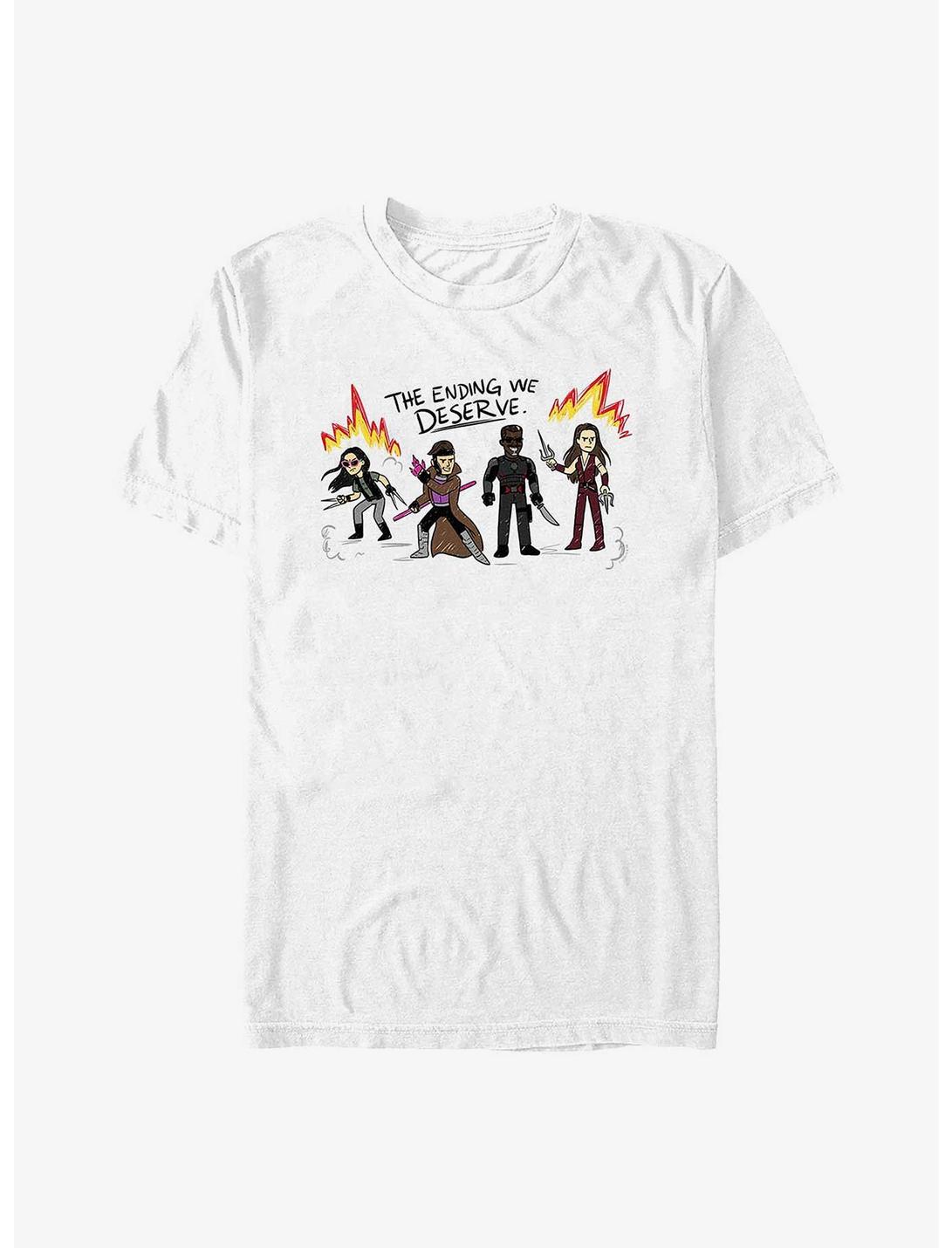 Marvel Deadpool & Wolverine The Ending We Deserve T-Shirt