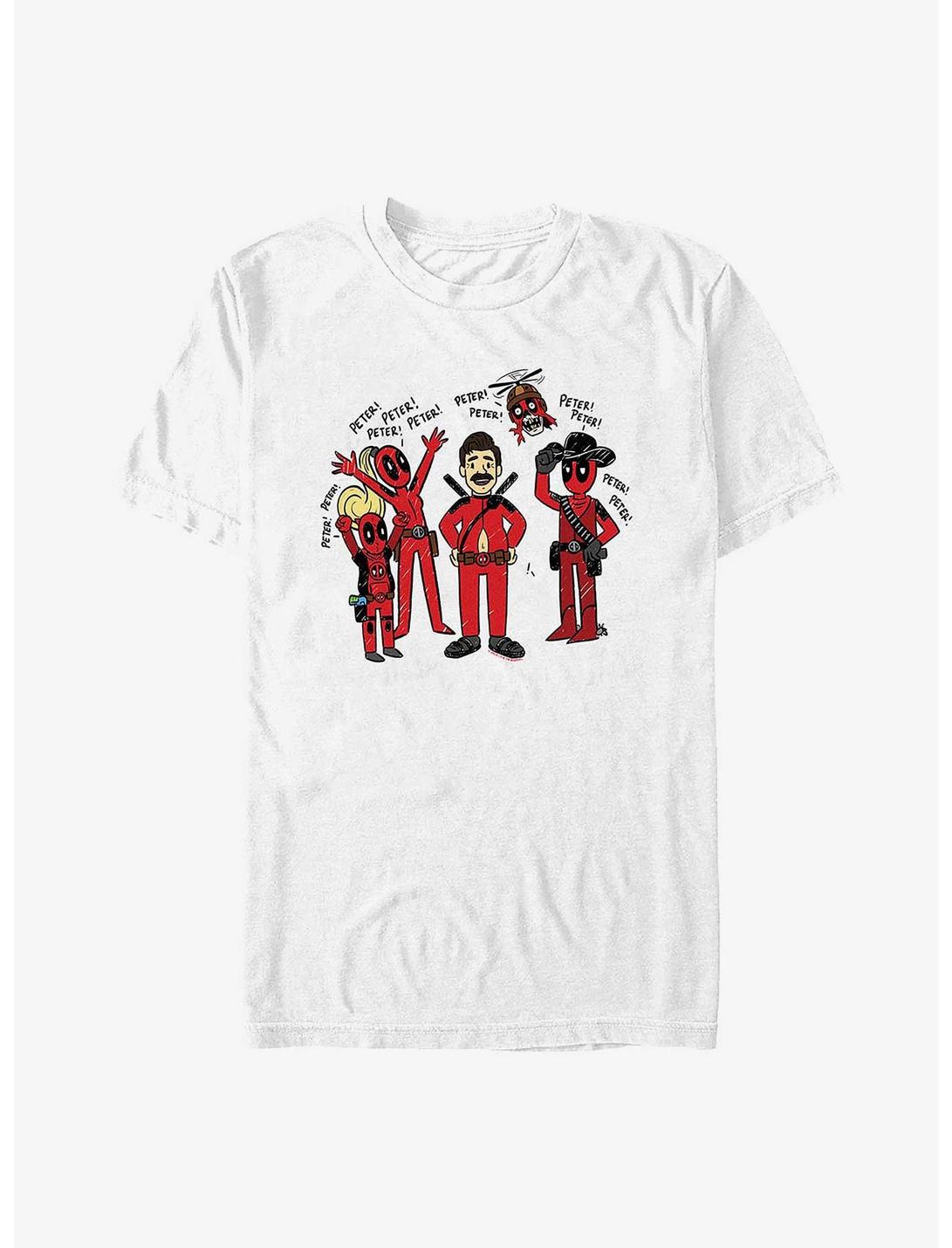 Marvel Deadpool & Wolverine We Love Peter T-Shirt
