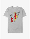 Marvel Deadpool & Wolverine Flame On T-Shirt