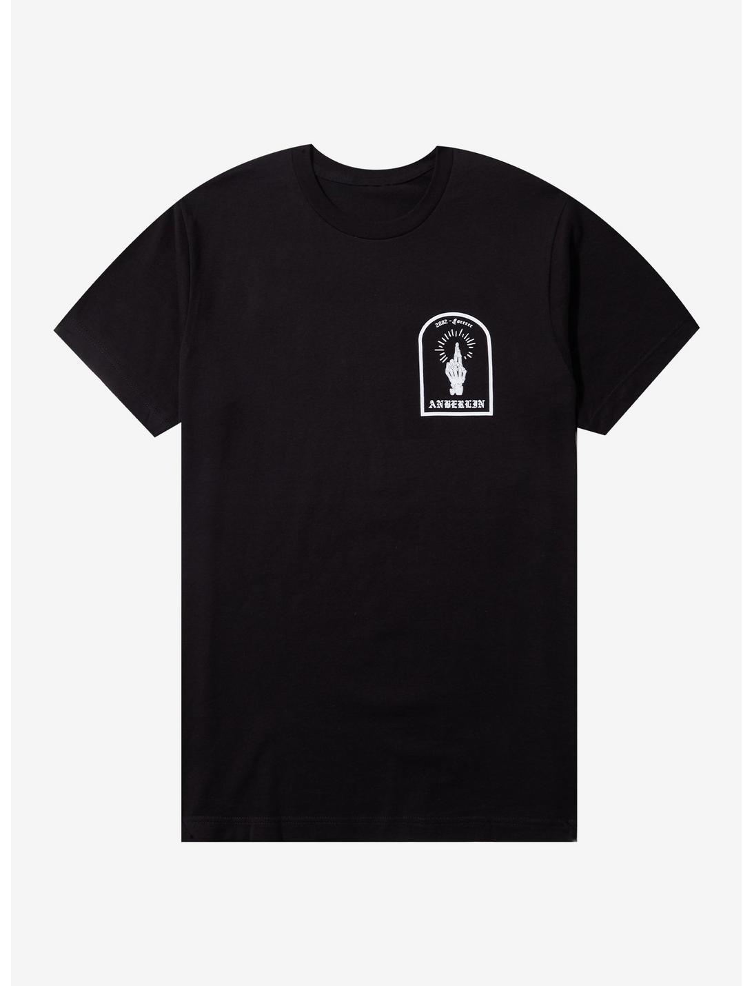 Anberlin Forever Skeleton Hand T-Shirt