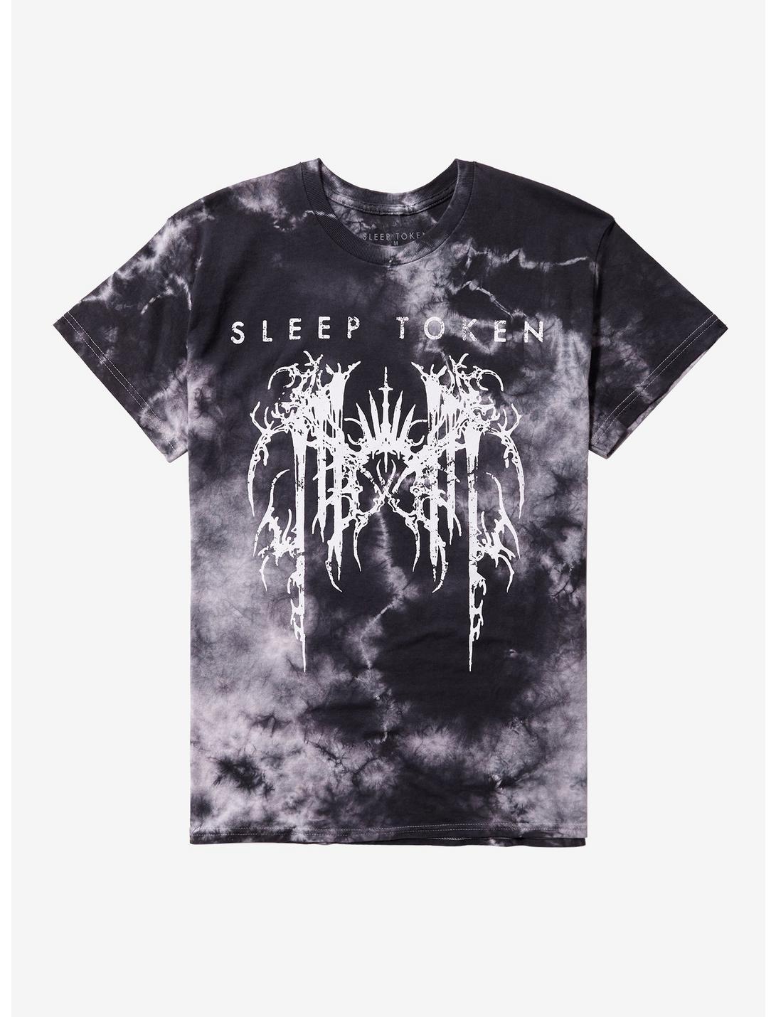 Sleep Token Jagged Logo Spiral-Dye T-Shirt