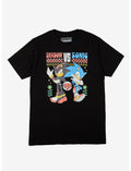 Sonic The Hedgehog Shadow Vs. Sonic Girls T-Shirt