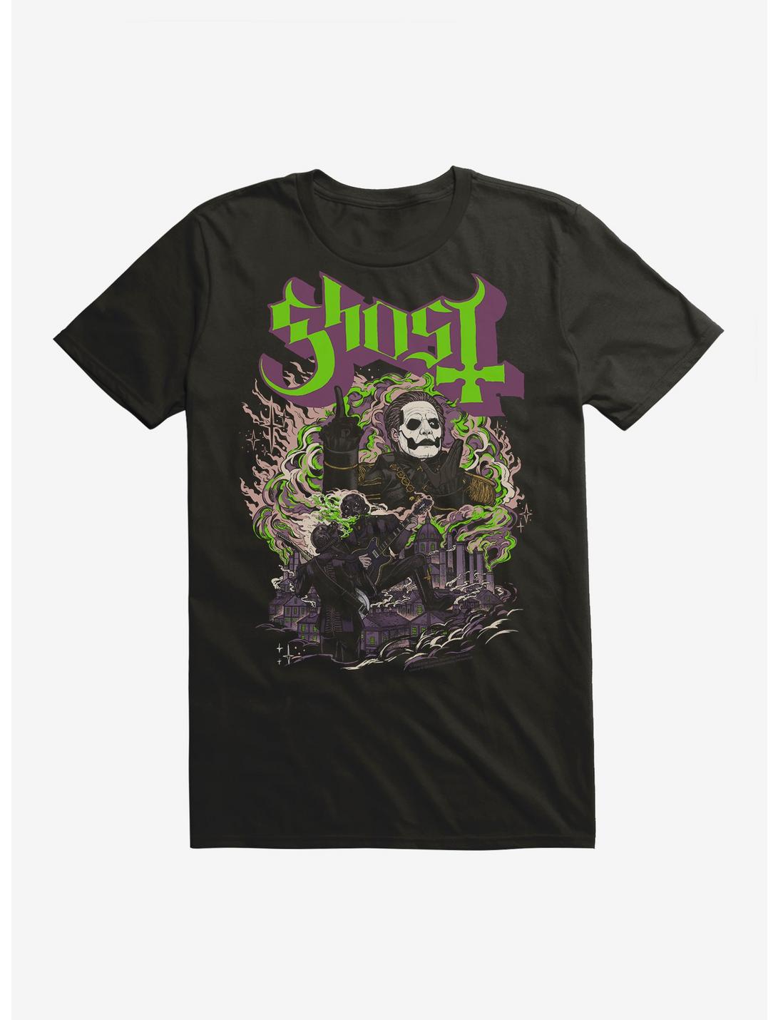 Ghost Smoke Stacks Extra Soft T-Shirt