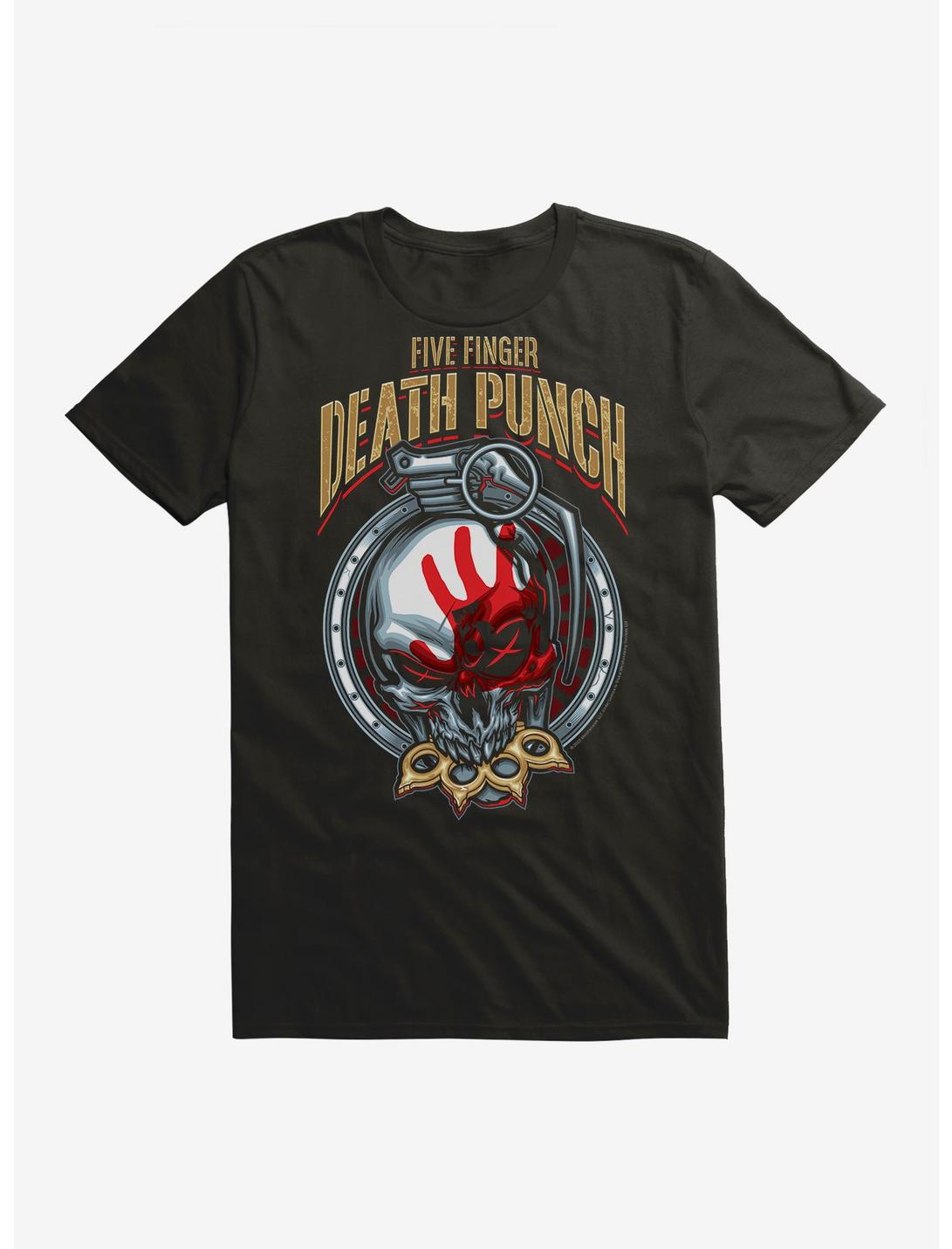 Five Finger Death Punch Knucklehead Grenade Extra Soft T-Shirt
