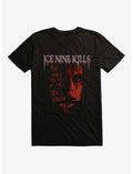 Ice Nine Kills X The Crow And When You See My Face You'll Know T-Shirt