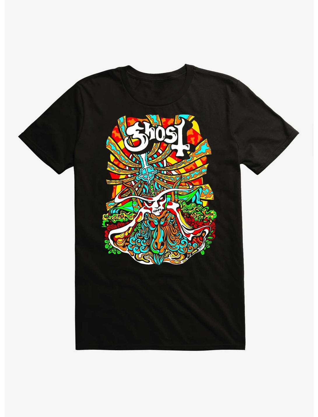 Ghost Seven Inches Of Satanic Panic Psychadelic T-Shirt
