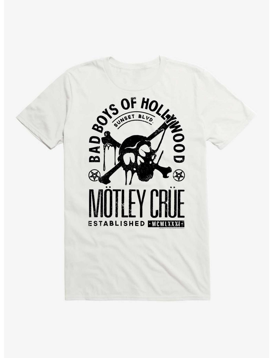 Motley Crue Sunset Blvd Skull T-Shirt