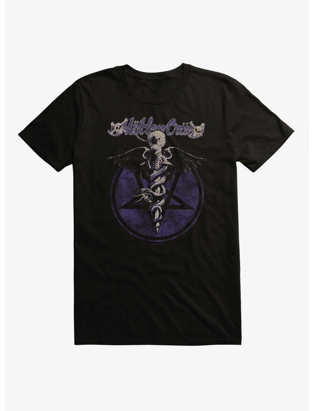 Motley Crue Dr. FeelGood Pentagram T-Shirt