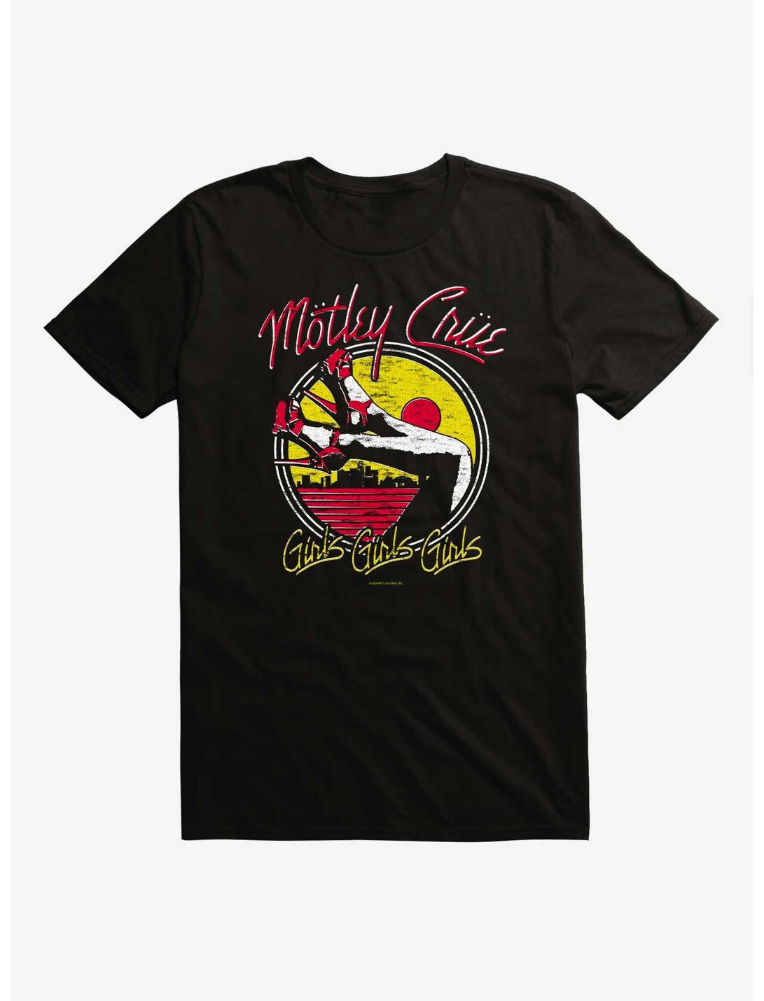 Motley Crue Girls Girls Girls Red Heels T-Shirt