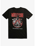 Motley Crue The World Tour Pentagram T-Shirt