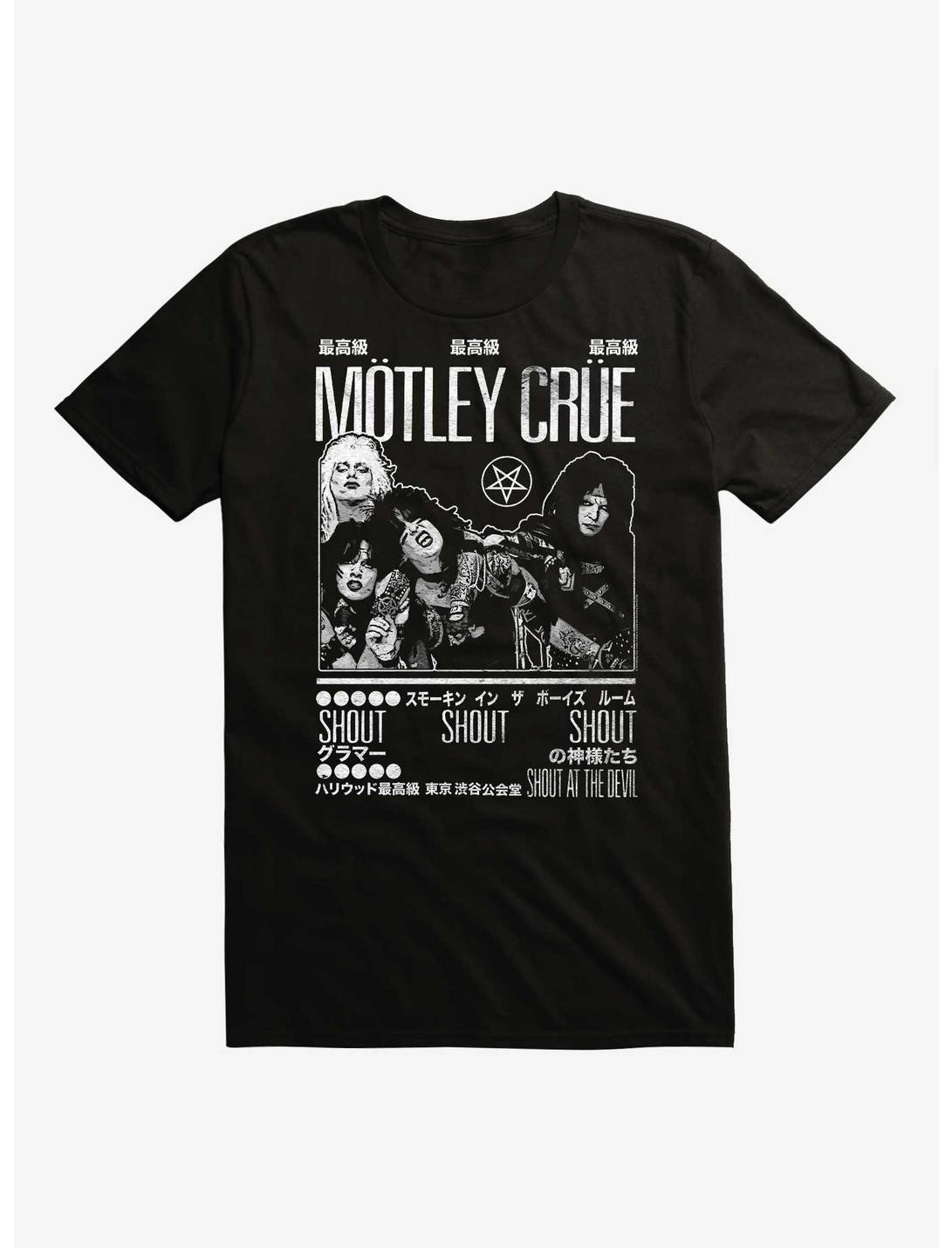 Motley Crue Shout Shout Shout Tokyo T-Shirt