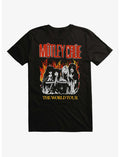 Motley Crue The World Tour Flames T-Shirt