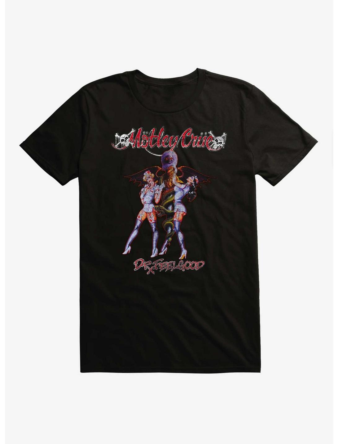 Motley Crue Dr. FeelGood Album Tracklist Vintage T-Shirt