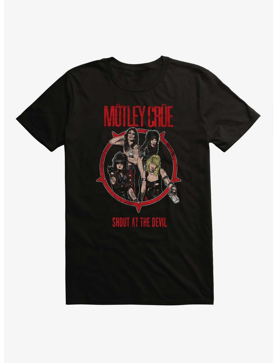 Motley Crue Shout At The Devil Album Tracklist T-Shirt
