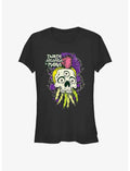 30 Seconds To Mars Mohawk Skull Girls T-Shirt