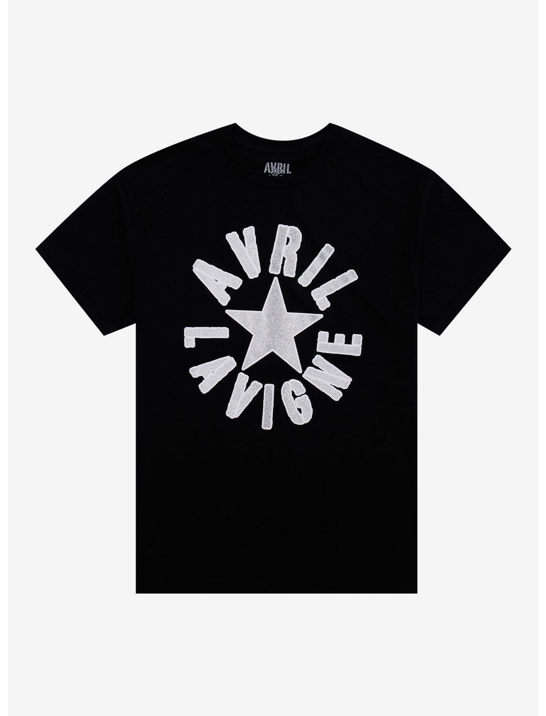 Avril Lavigne Glitter Star Logo T-Shirt