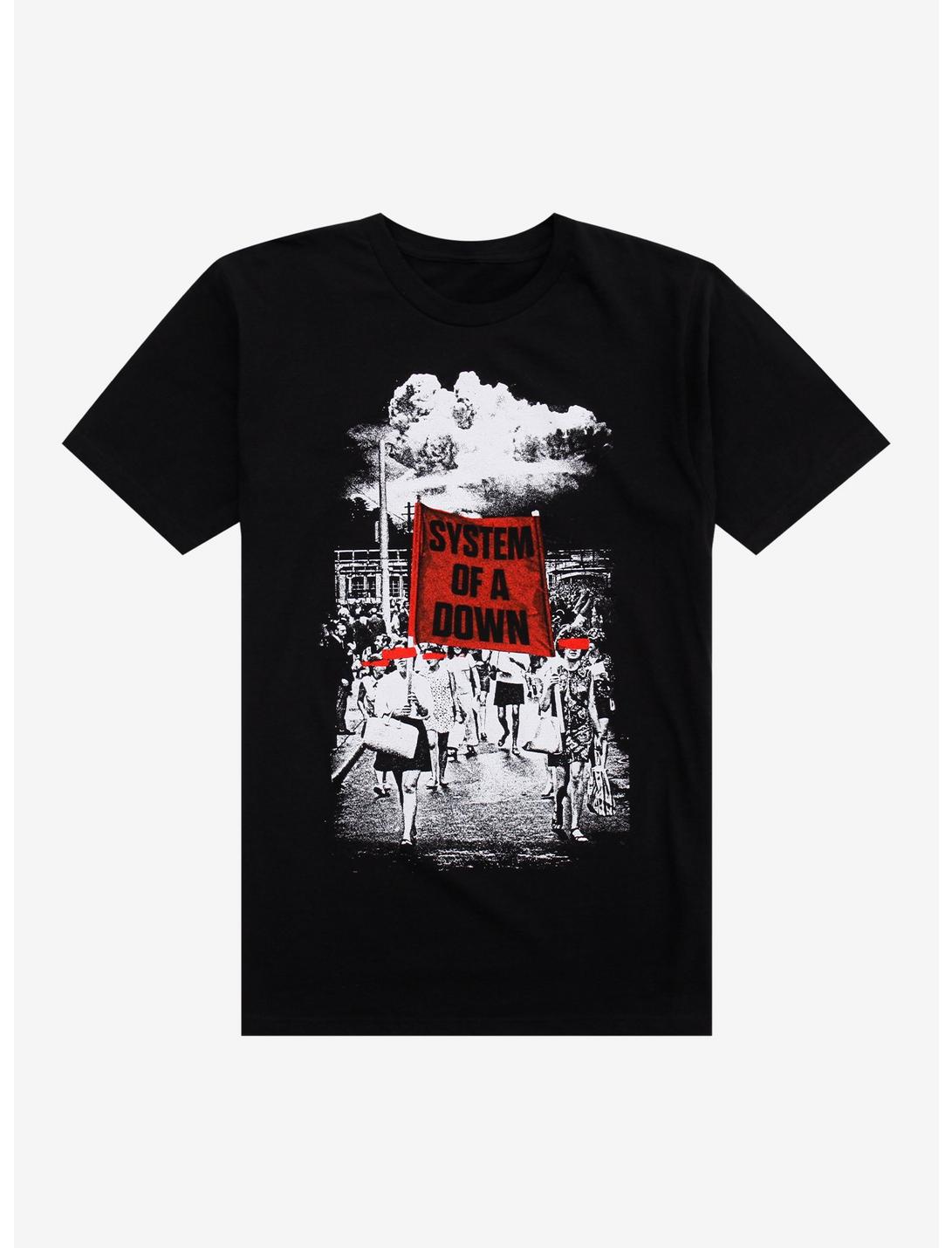 System Of A Down Red Flag Photo T-Shirt