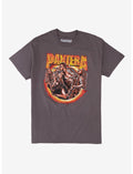 Pantera Band Portrait Flames T-Shirt