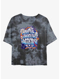 Star Wars Fourth Force Girls Tie-Dye Crop T-Shirt