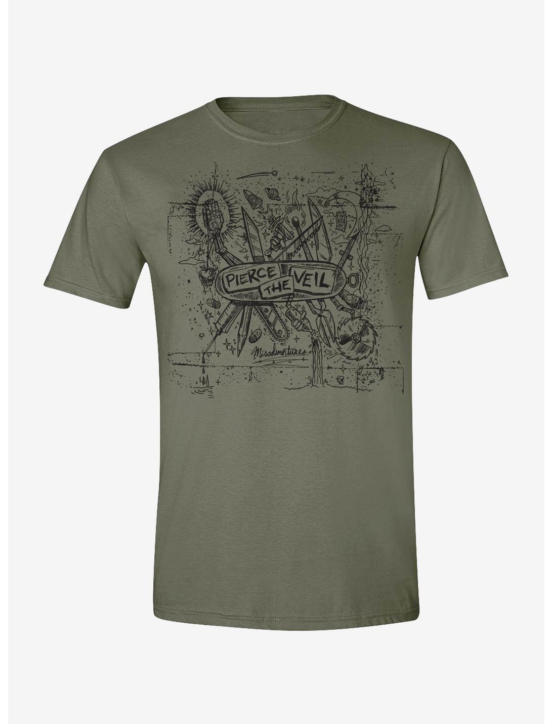 Pierce The Veil Green Misadventures T-Shirt