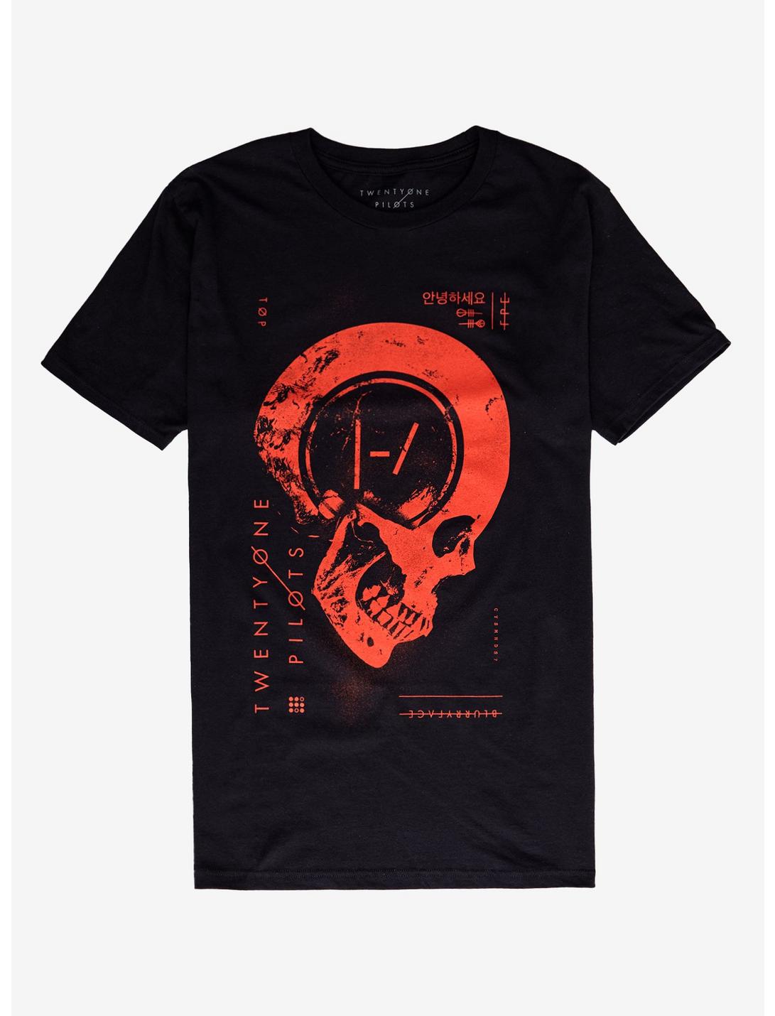 Twenty One Pilots Blurryface Skull T-Shirt