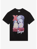Sakamoto Days X Collage Metallic Shimmer Girls T-Shirt