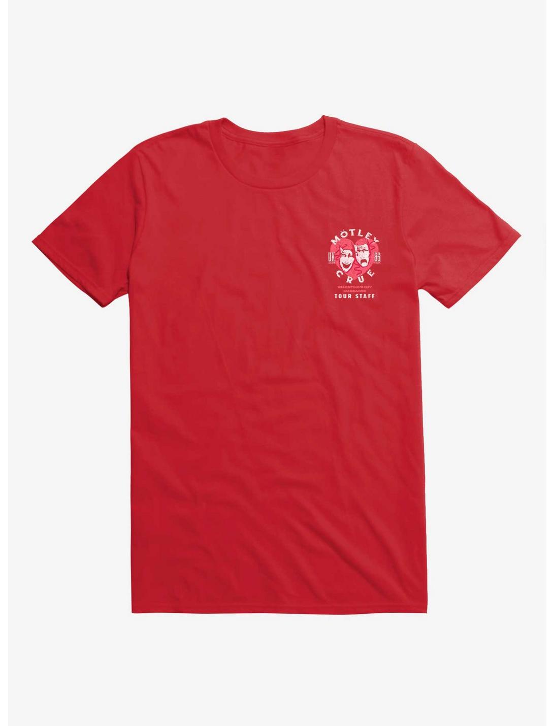 Motley Crue Valentine's Day Massacre Tour Staff T-Shirt
