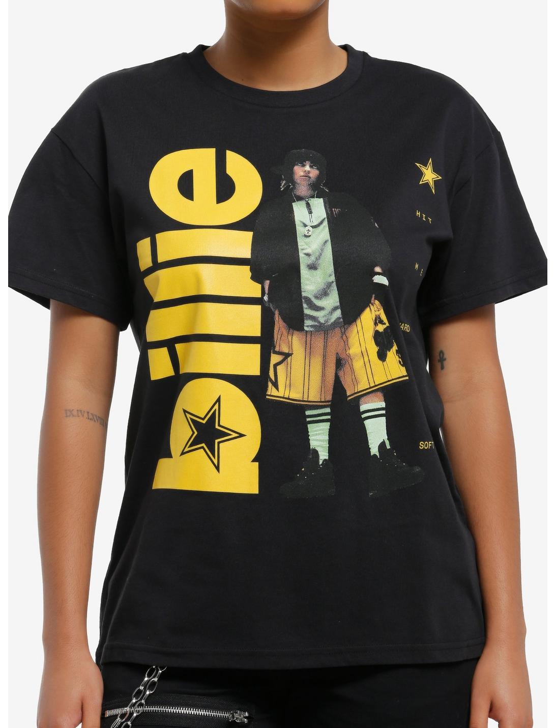 Billie Eilish Hit Me Hard And Soft Star Portrait T-Shirt