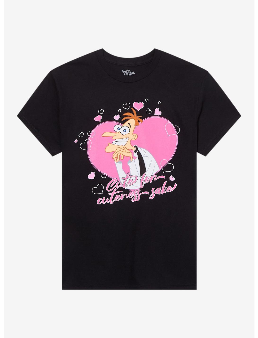 Disney Phineas And Ferb Doofenshmirtz Heart T-Shirt