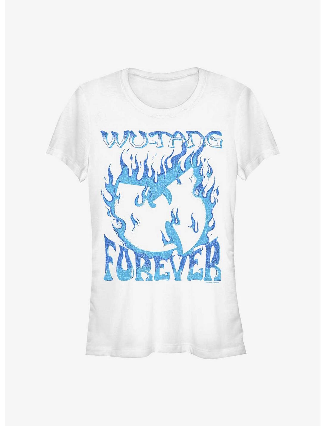 Wu-Tang Clan Forever Blue Fire Girls T-Shirt