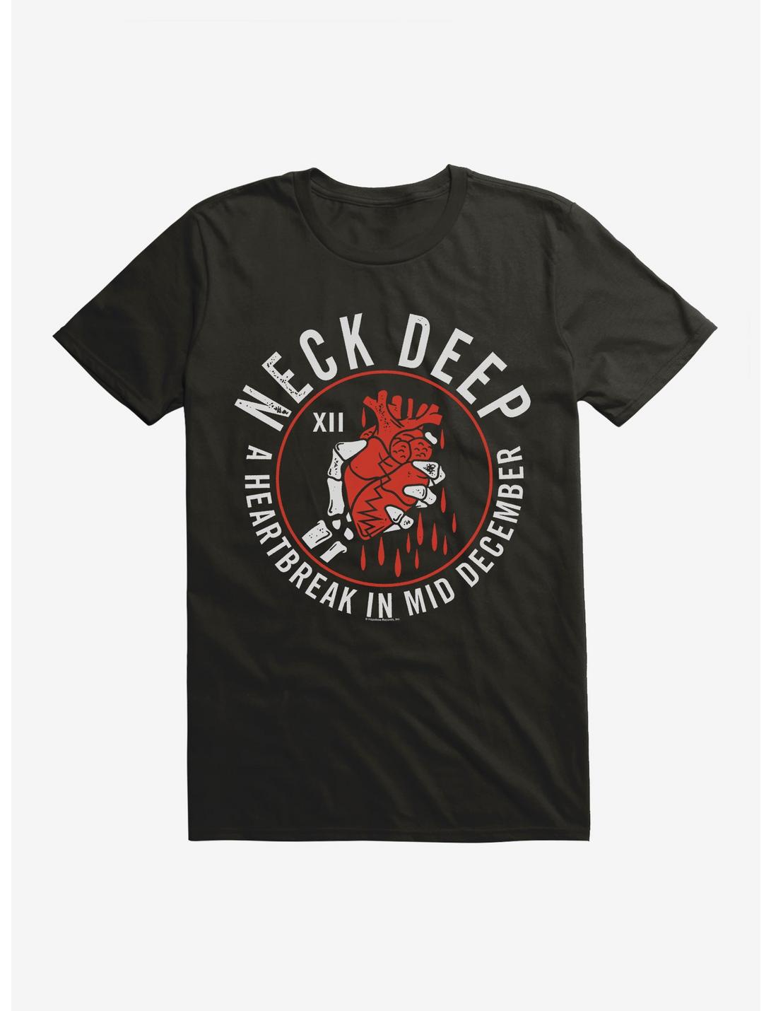 Neck Deep Heartbreak In Mid December T-Shirt