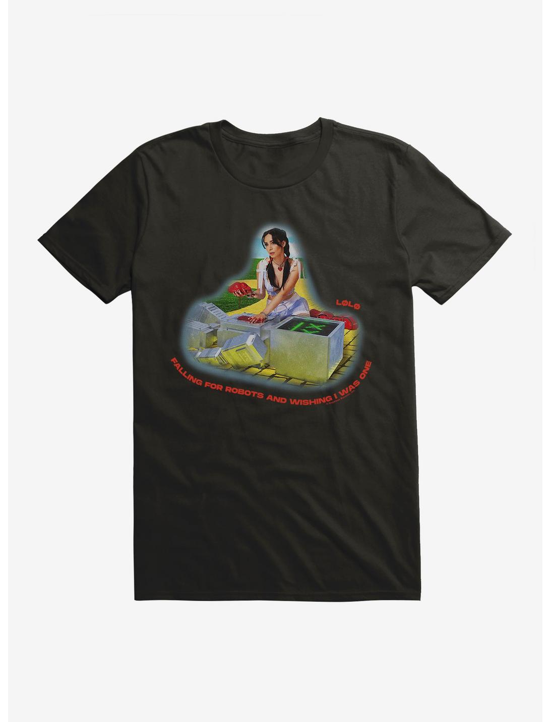 LØLØ Falling For Robots And Wishing I Was One T-Shirt