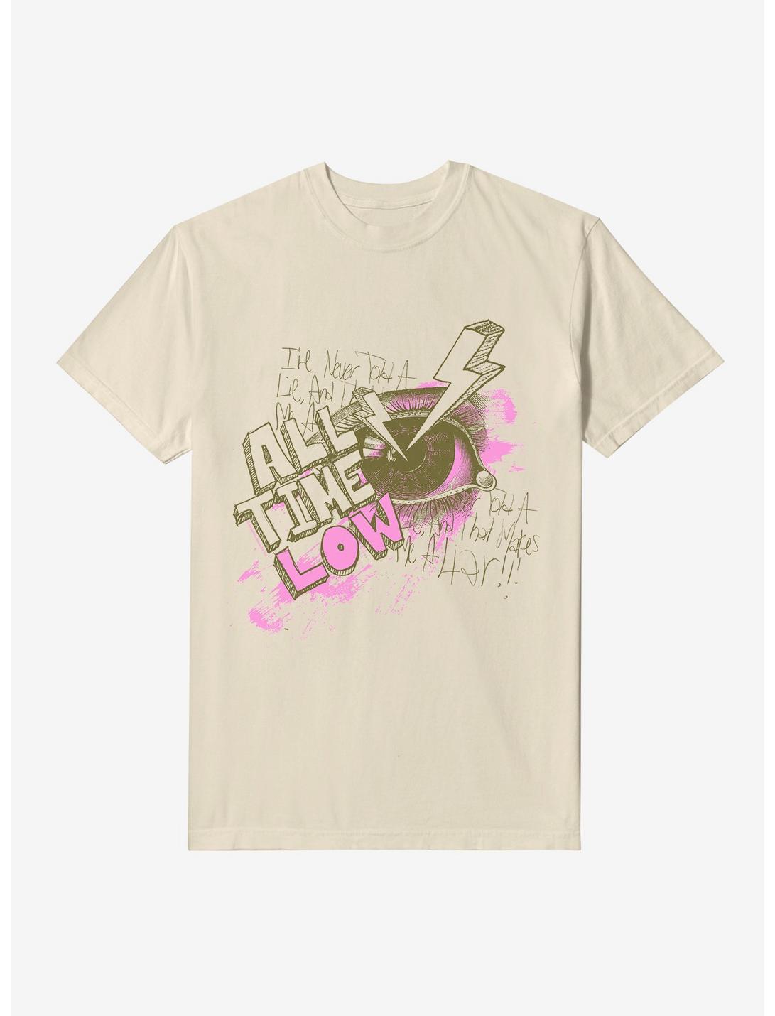 All Time Low Eye Bolt Gament Dye T-Shirt