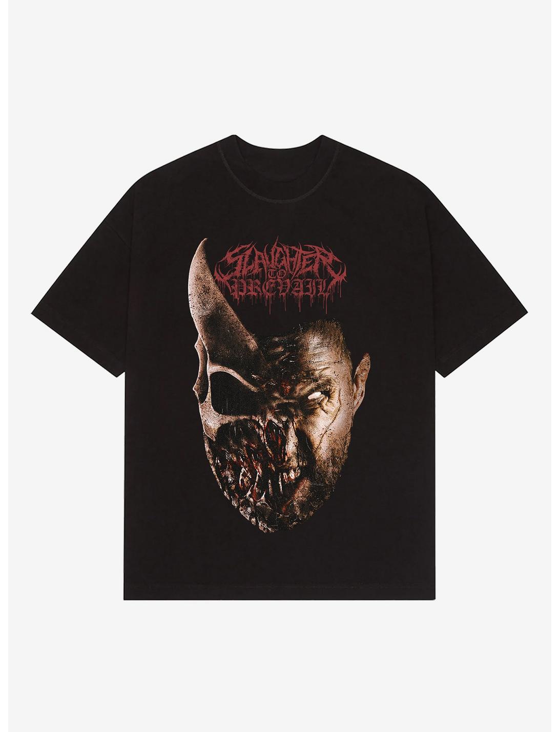 Slaughter To Prevail Grizzly Track List Two-Sided T-Shirt Hot Topic Exclusive