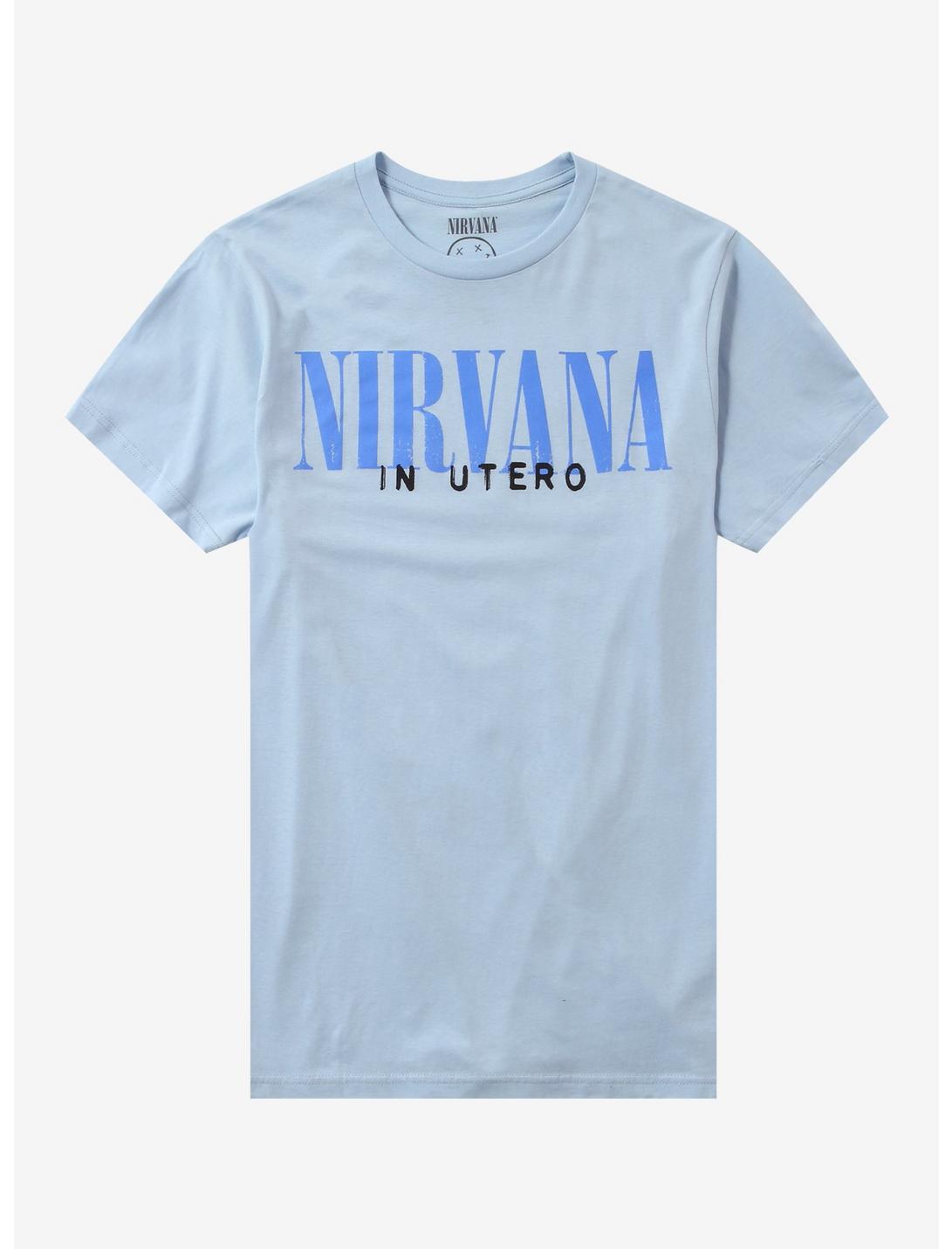 Nirvana In Utero Track List Two-Sided T-Shirt