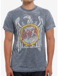 Slayer Eagle Logo Burnout T-Shirt