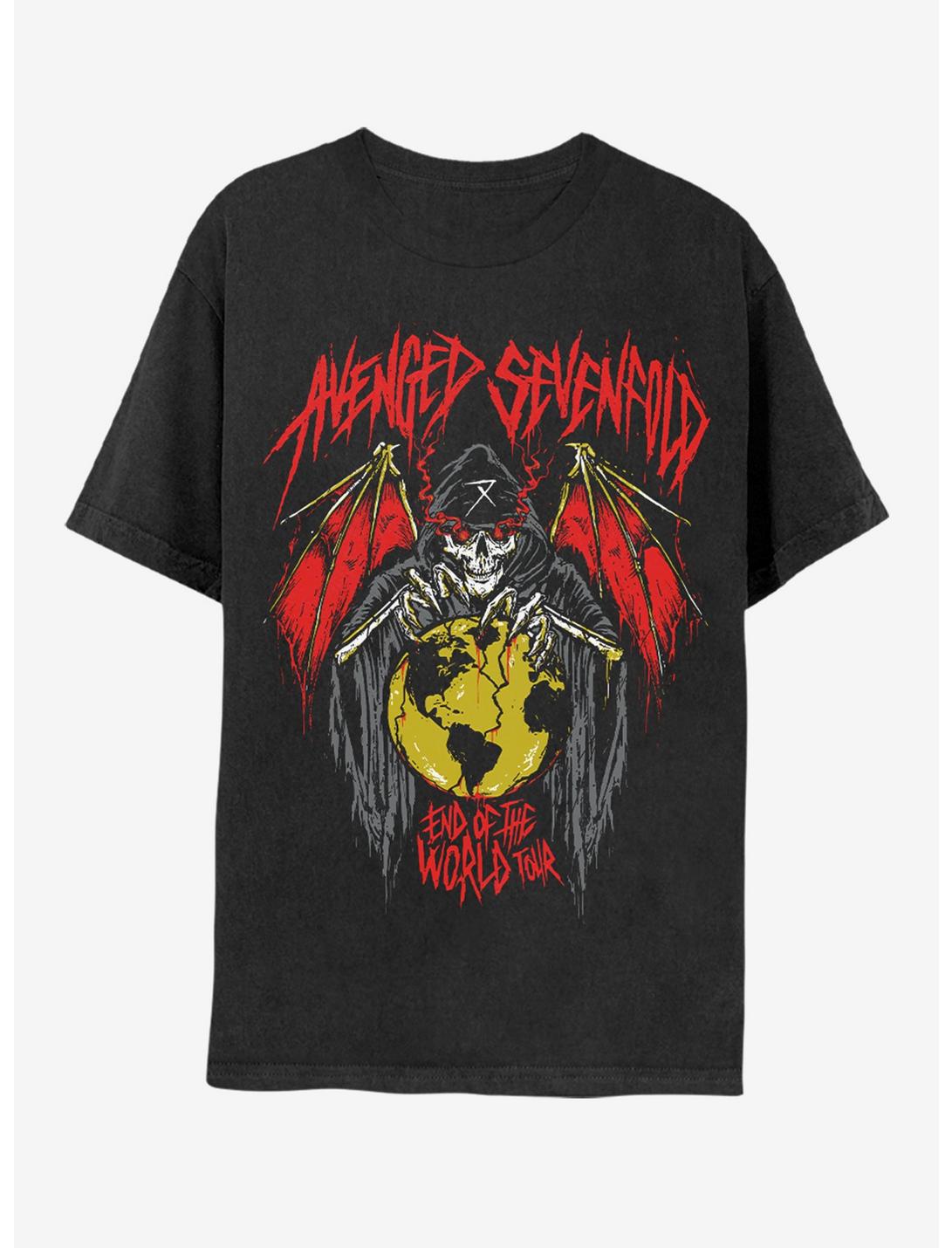 Avenged Sevenfold End Of The World Tour Heavyweight T-Shirt