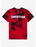Linkin Park Red & Black Cloud Wash T-Shirt