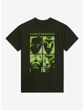 Type O Negative Green Faces Grid T-Shirt