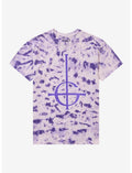 Ghost Grucifix Purple Crystal Wash T-Shirt