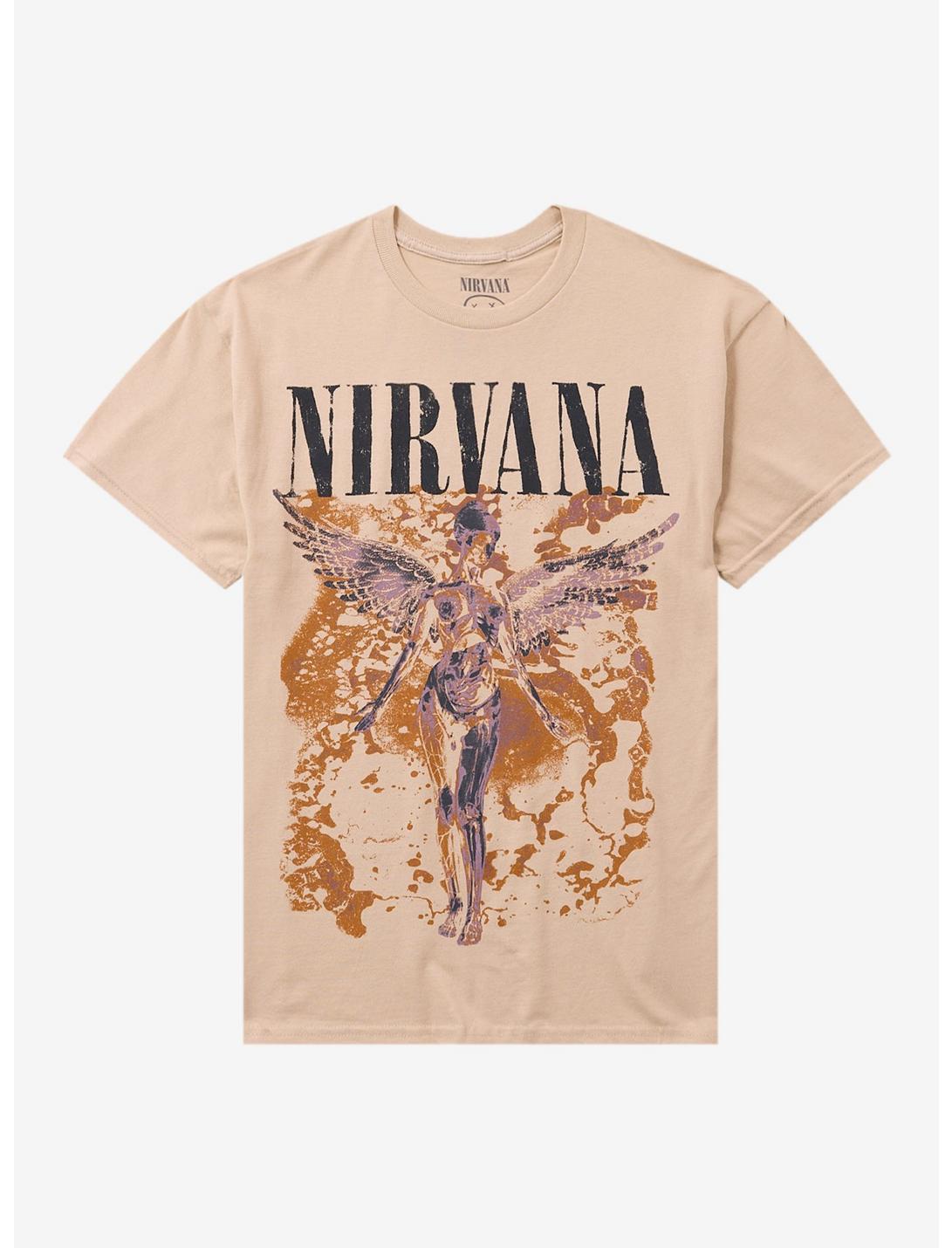 Nirvana In Utero Cream T-Shirt