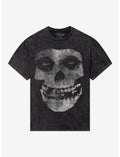 Misfits Fiend Skull Mineral Wash T-Shirt