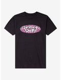 Green Day Pink Cheetah Print Logo T-Shirt