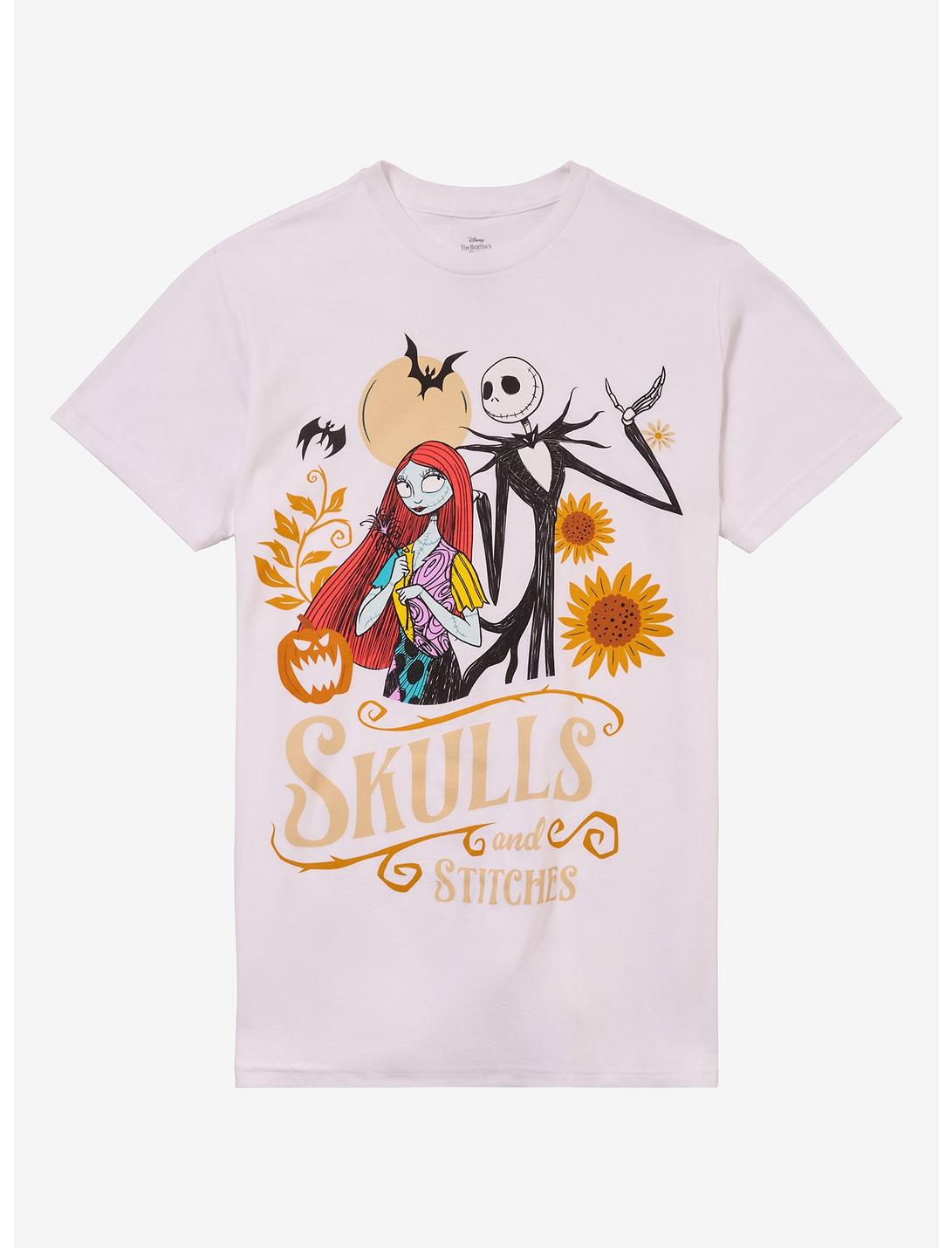 The Nightmare Before Christmas Skulls & Stitches T-Shirt