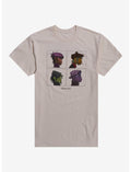 Gorillaz Demon Days Album Cover Grid T-Shirt