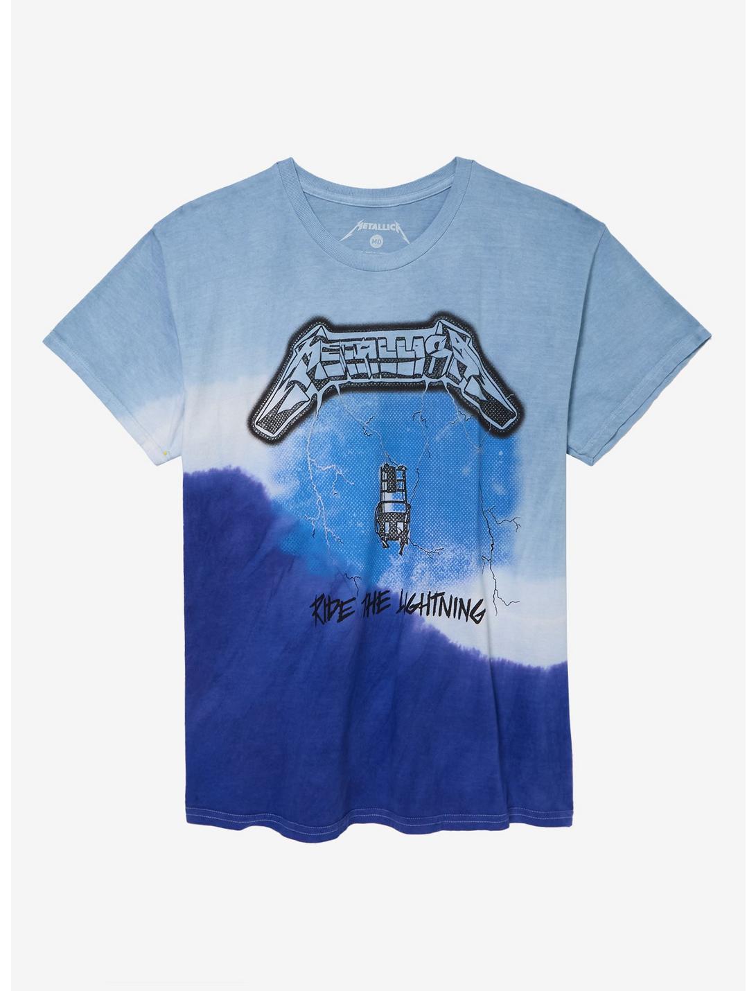 Metallica Ride The Lightning Tour Tie-Dye T-Shirt