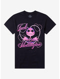 The Nightmare Before Christmas Jack Skellington Hearts T-Shirt