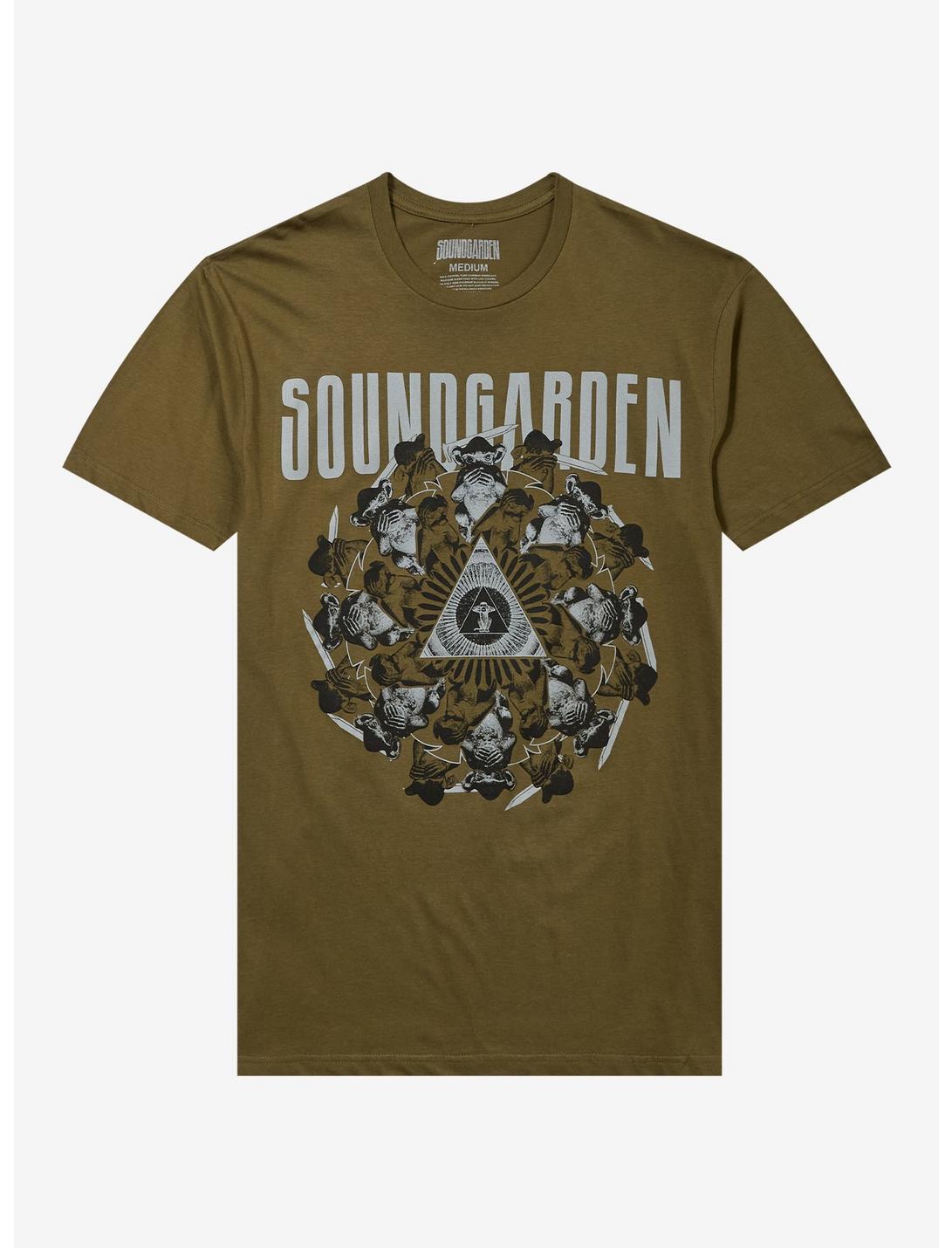 Soundgarden 2017 Tour Green T-Shirt