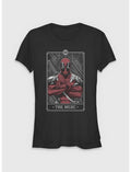 Marvel Deadpool The Merc Tarot Girls T-Shirt