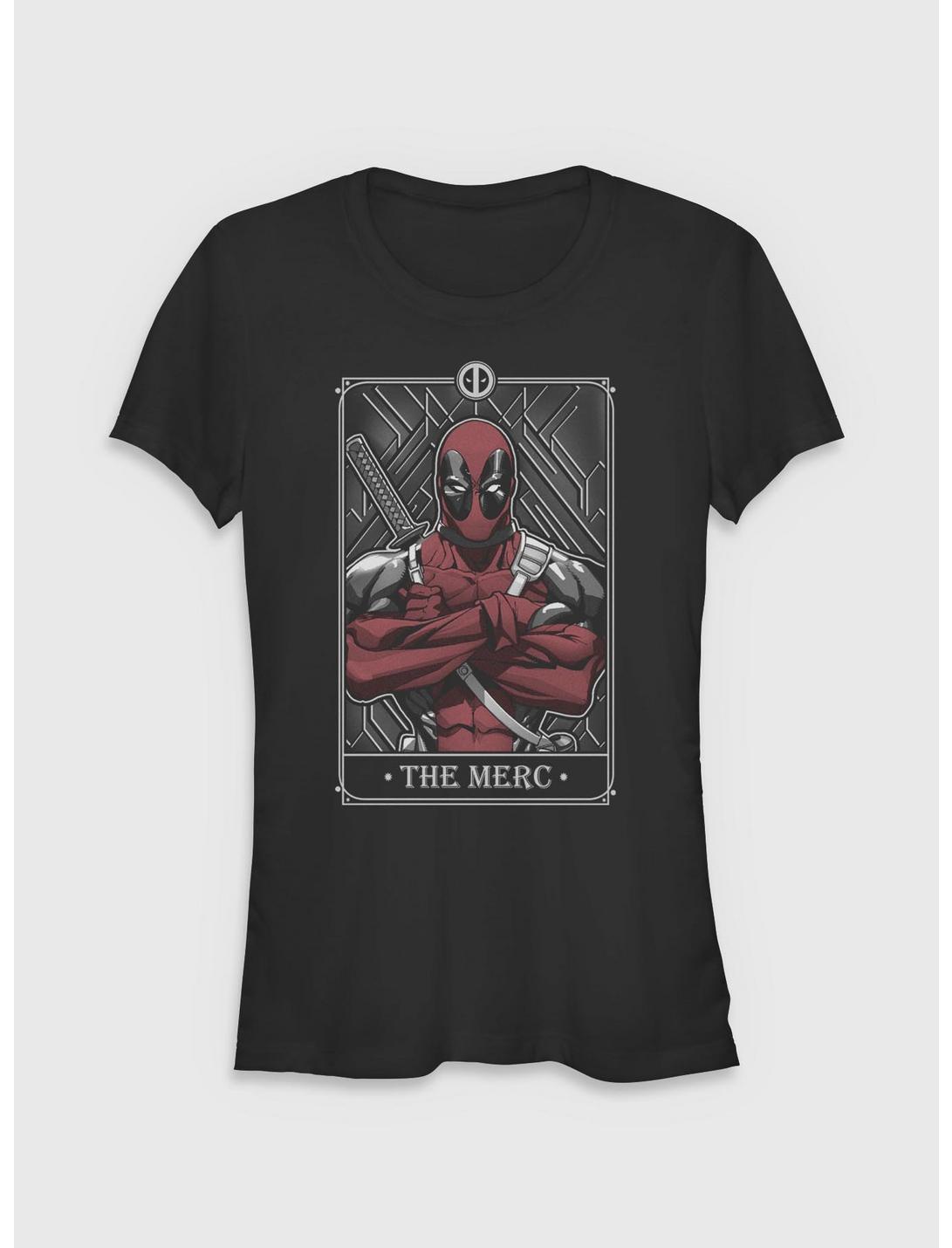 Marvel Deadpool The Merc Tarot Girls T-Shirt